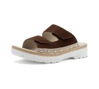 ara Capri Pantolette mocca beige für Damen, braun, Größe 43 EU