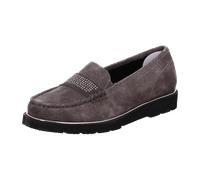 ara Damen Dallas Slipper, Steel, 38 EU Weit