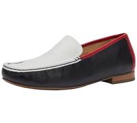 ara Damen Atlanta Mokassin, BLAU,Weiss,Flamme, 43 EU