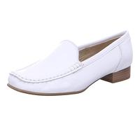 ARA Damen Atlanta Mokassin, Weiß, 38.5 EU