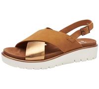 ara Damen Bilbao Sandale, Whisky/Caramel, 37 EU