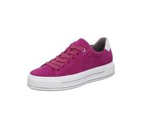 ara Damen Canberra Sneaker, PINK,Weiss, 42.5 EU Weit