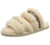 ara Damen Cosy Hausschuh, Offwhite, 36 EU