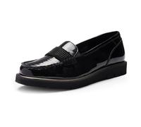 ARA Dallas Slipper Mokassin schwarz Lack 12-34803 - Größe 40