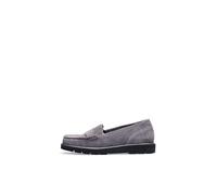 ara Damen Dallas Slipper, Steel, 38 EU Weit