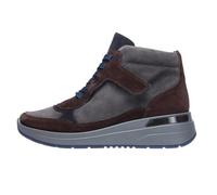 ara Damen Garda Sneaker, Amarone,Steel,BLAU, 38.5 EU Weit