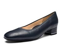 Ara Pumps GRAZ – elegante Pumps mit glänzendem Detail am Absatz – Blau Gr. 6,5 Damen