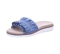 Pantolette ARA "KENT" Gr. 38, blau (blaugrau) Damen Schuhe Pantoletten in Weite G (= weit) (95664228-38)