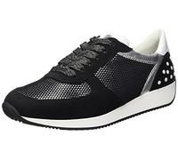 ara Damen Lissabon Sneaker, Schwarz (Schwarz,Silber/Weiss), 40 EU (UK:6,5)