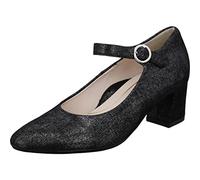 ARA Damen London Pumps, Schwarz, 39 EU Schmal