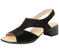 ara Damen Lugano Sandale mit Absatz, SCHWARZ, 42 EU Weit