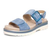 ara Malaga 1221003-14 coolblue Samtchevro für Damen, blau, Gr. 43 EU