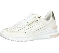ara Damen NEAPEL Sneaker, Cream,Platin, 41.5 EU