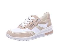 ARA Damen Neapel Sneaker, Sand,Platin/Weiss, 37.5 EU