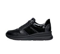 ara Damen NEAPEL Sneaker, SCHWARZ, 39 EU