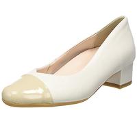 ara Damen Nizza Pumps, Cream,Nude, 38 EU Weit