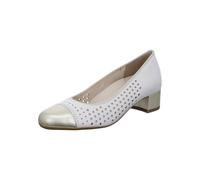 ara Nizza Pumps cognac weiss für Damen, beige, Gr. 40 EU / 6,5 UK