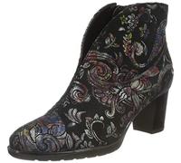 ara Damen Orly Stiefelette, Schwarz-Multi, 38.5 EU