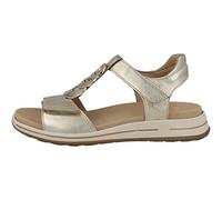 ara Damen Osaka Sandal, Platin, 41 EU Weit