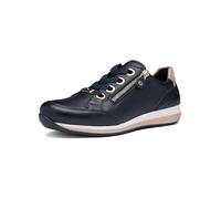 ara Damen Osaka Sneaker, BLAU,Shell, 38.5 EU Weit