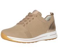 ara Damen Osaka Sneaker, Sand,Platin, 38.5 EU Weit