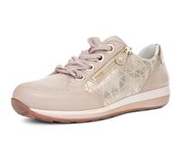 ara Damen Osaka Sneaker, Shell,Platin, 38.5 EU Weit