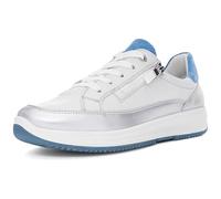 ara Damen Osaka Sneaker, Silber,Nebbia,Azzuro, 38.5 EU Weit