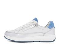 ara Damen Osaka Sneaker, Silber,Nebbia,Azzuro, 38 EU Weit