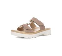 Ara Damen Pantolette CAPRI Veloursleder Sand Weite G Größe 40