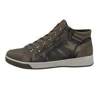 ARA Damen Rom Mid-cut Sneaker, TAIGA,MARRONE-METALLIC, 43 EU