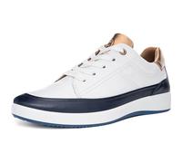 ara Damen Roma Sneaker, BLAU,Weiss,Whisky, 37 EU Weit