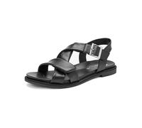 Ara Riemchensandale Damen Elba Glattleder Blockabsatz Klettverschluss G-Weite Schwarz Gr. 39