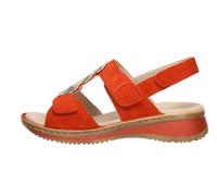 ara Sandalen Veloursleder Rot - 40