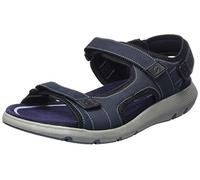 ara Damen Sandro Sandale, Blue,Black, 43 EU