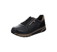 ARA Damen Sapporo Low-cut Sneaker, SCHWARZ,MARRONE , 37 EU Weit