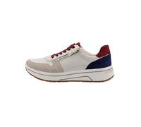 ara Damen Sapporo Sneaker, Beach,Cream,Cherry,Ink, 37.5 EU Weit