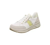 Sneaker ARA "SAPPORO" Gr. 7 (40,5), beige (creme kombiniert) Damen Schuhe Sneaker in Weite H, Reißverschluss, Freizeitschuh, Halbschuh, Schnürschuh (28638803-7)