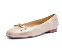 ara Sardinia Ballerina shell für Damen, gold, Größe 38 EU / 5 UK