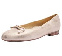 ara Sardinia Ballerina shell für Damen, gold, Größe 40 EU / 6,5 UK