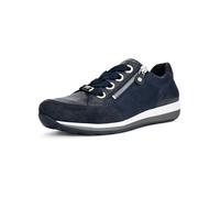 ara Damen Osaka Sneaker, BLAU,BLAU/BLAU, 41.5 EU Weit