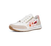 ARA Damen Schnürer Osaka Shell,Weiss,Tropicana-Rose,Piggy Gr. 39