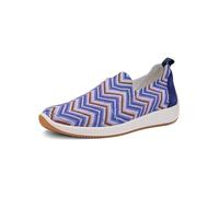 ara Lissabon Slipper blau-kombi für Damen, bunt, Größe 38 ½ EU / 5,5 UK