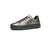 Ara Damen Sneaker Canberra Graphit Schwarz Animal Gr. 38,5
