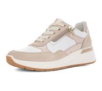 Ara Sneaker Garda, sportlicher Schnürer, Shell Weiß Sand, Weit, Größe 38 EU