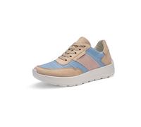 Ara Sneaker New York Damen Lederimitat Blau/Pink Größe 42