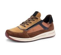 ara Damenschuhe Sneaker low MOCCA,BISCUIT,SCHWARZ MOCCA/SCHWARZ - Gr. - 7 UK