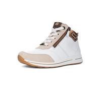 ARA Damen Sneaker Osaka Shell,Weiss,Whisky Gr. 37,5