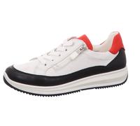 Ara - Damen Sneaker Osaka weiss BLAU,WEISS,FLAME - Gr. - UK 6