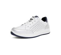 ara Damen Osaka Sneaker, Weiss,Silber,Night, 40 EU Weit