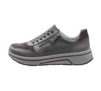 ara Damen Sapporo Sneaker, Steel,ANTHRAZIT,Amarone, 38 EU Weit